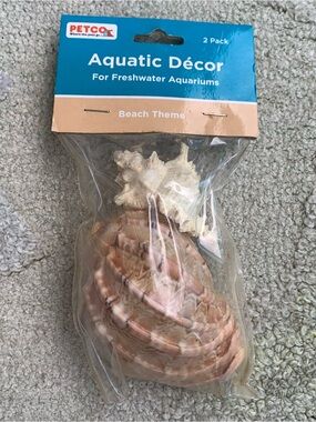 Petco Aquatic decor Beach Theme (2 Pack)